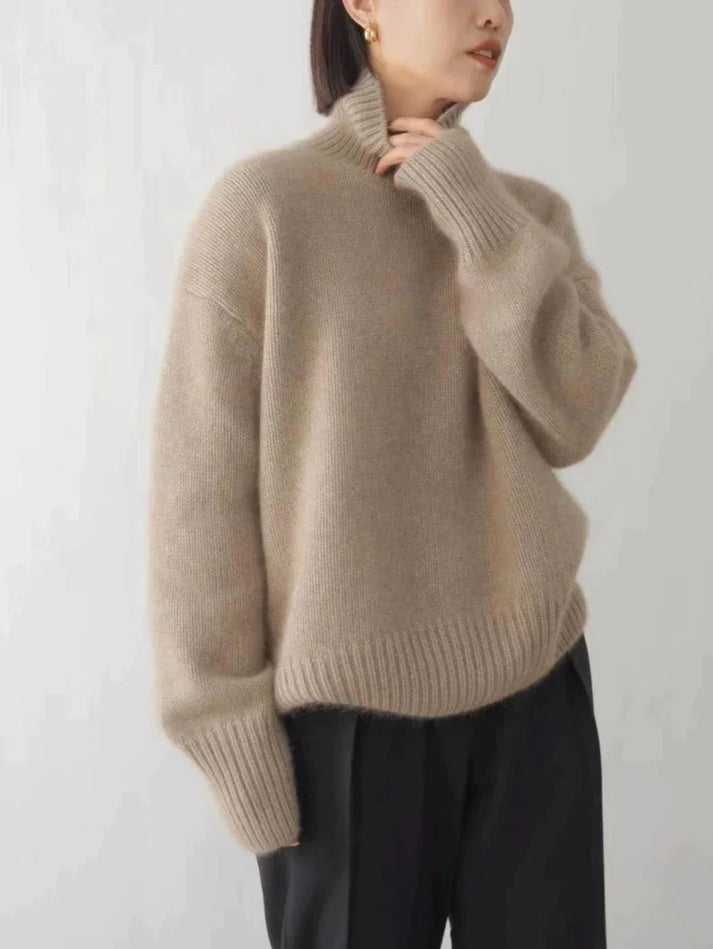 Cashmere Turtleneck Slim Fit Sweater