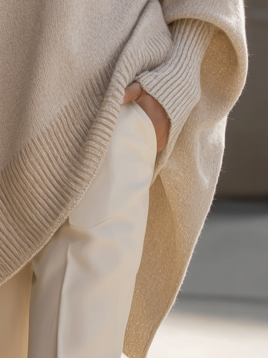 Cozy Knit Crew Neck Sweater