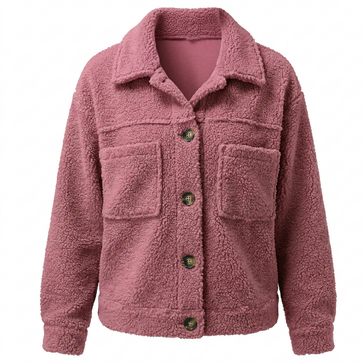 Soft Lined Classic Collar Jacket