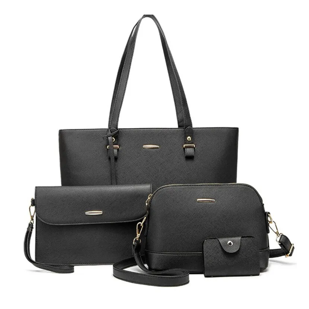 Genuine Leather Multi-Bag Handbag Set