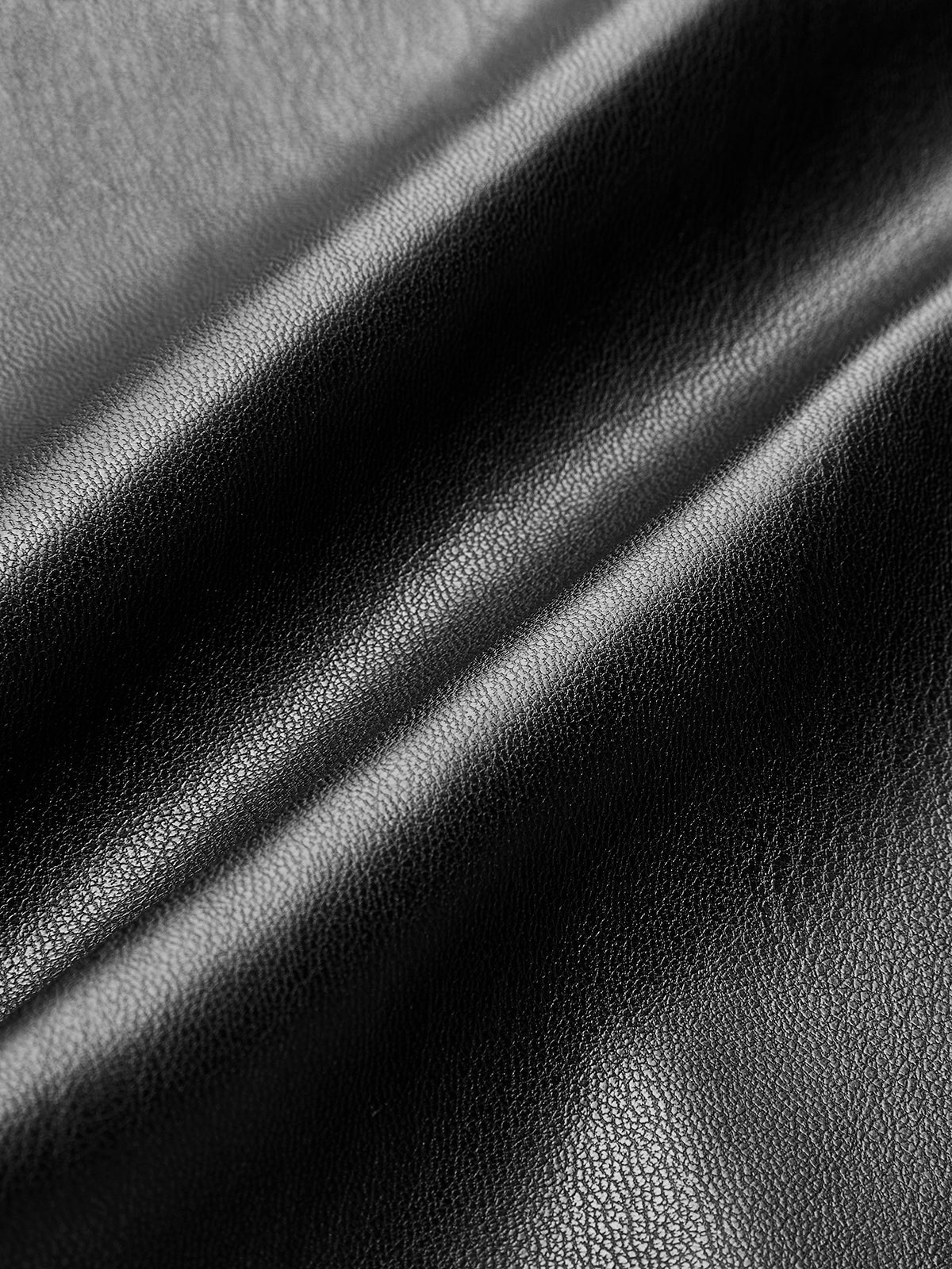 High Waist Medium Stretch Faux Leather Pants