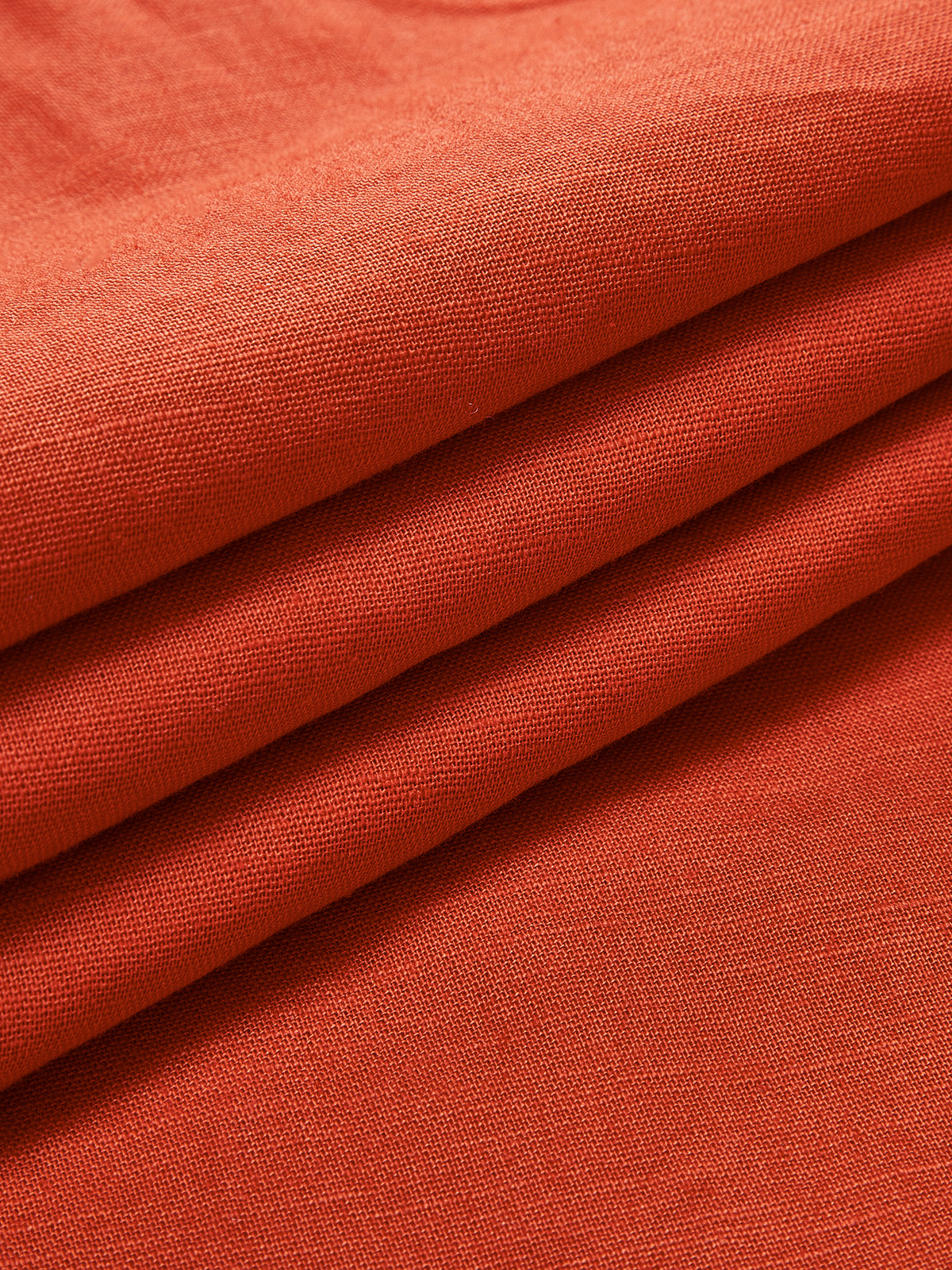 Linen Blend V-Neck Shift Dress