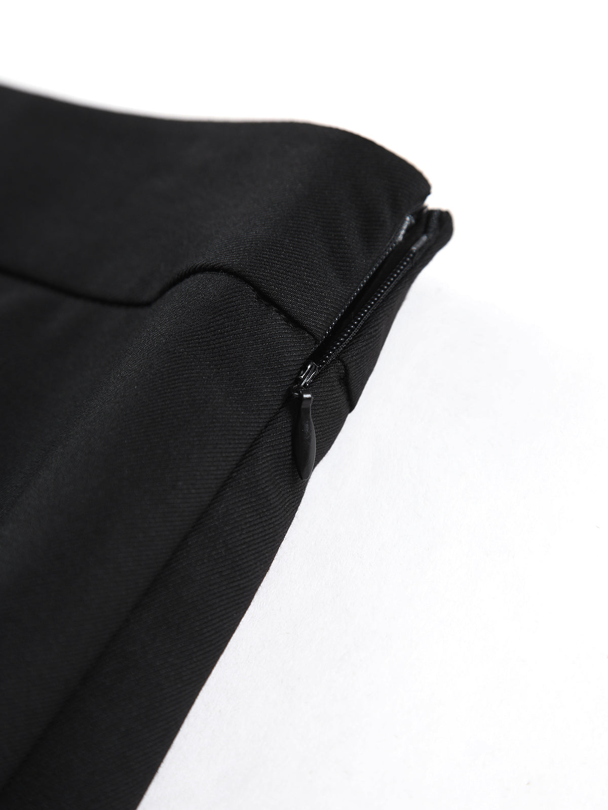 Pleated Two Tone Midi Skirt