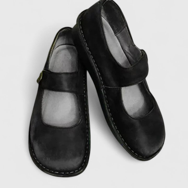 Smooth Finish Single Strap Mary Jane Shoes