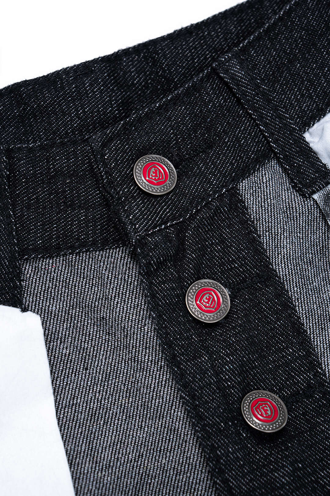 Artistic Print Wide Leg Jeans Women