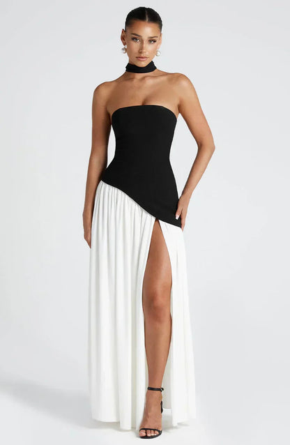 Asymmetric Lightweight Maxi Dress
