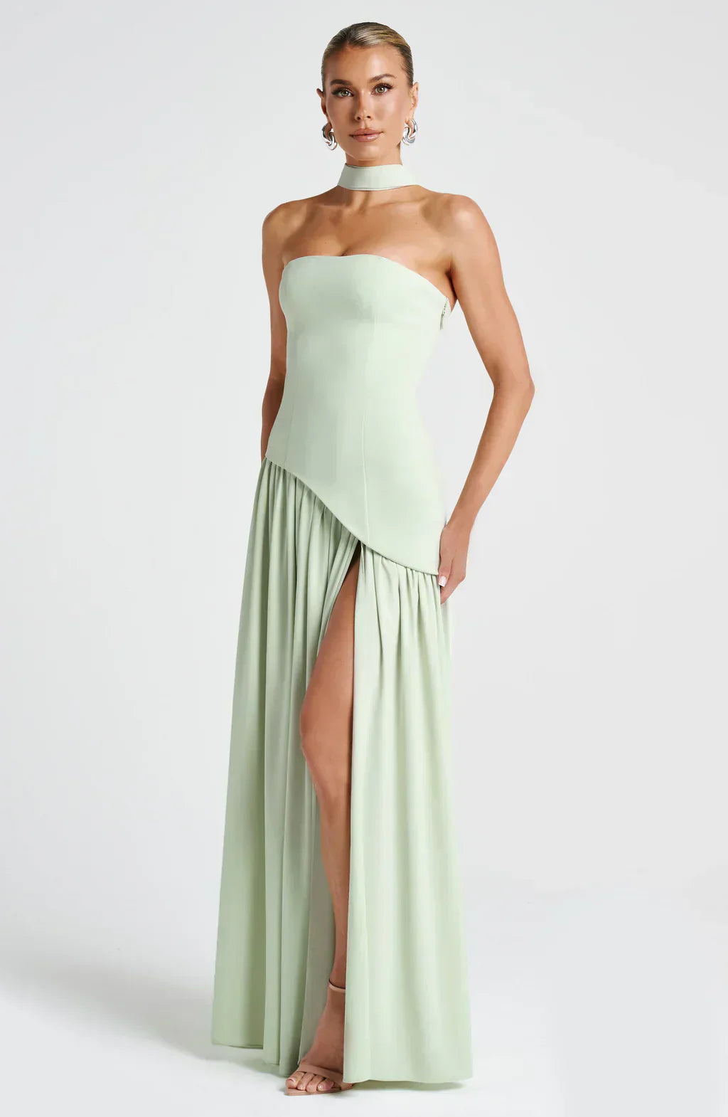 Asymmetric Lightweight Maxi Dress