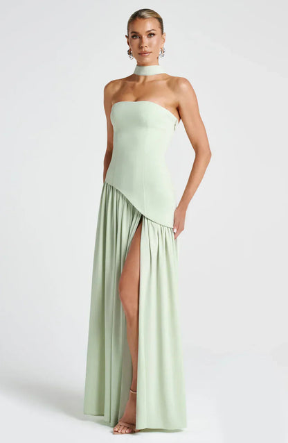 Asymmetric Lightweight Maxi Dress