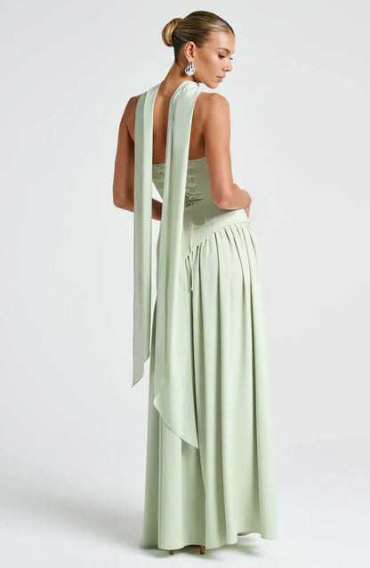 Asymmetric Lightweight Maxi Dress