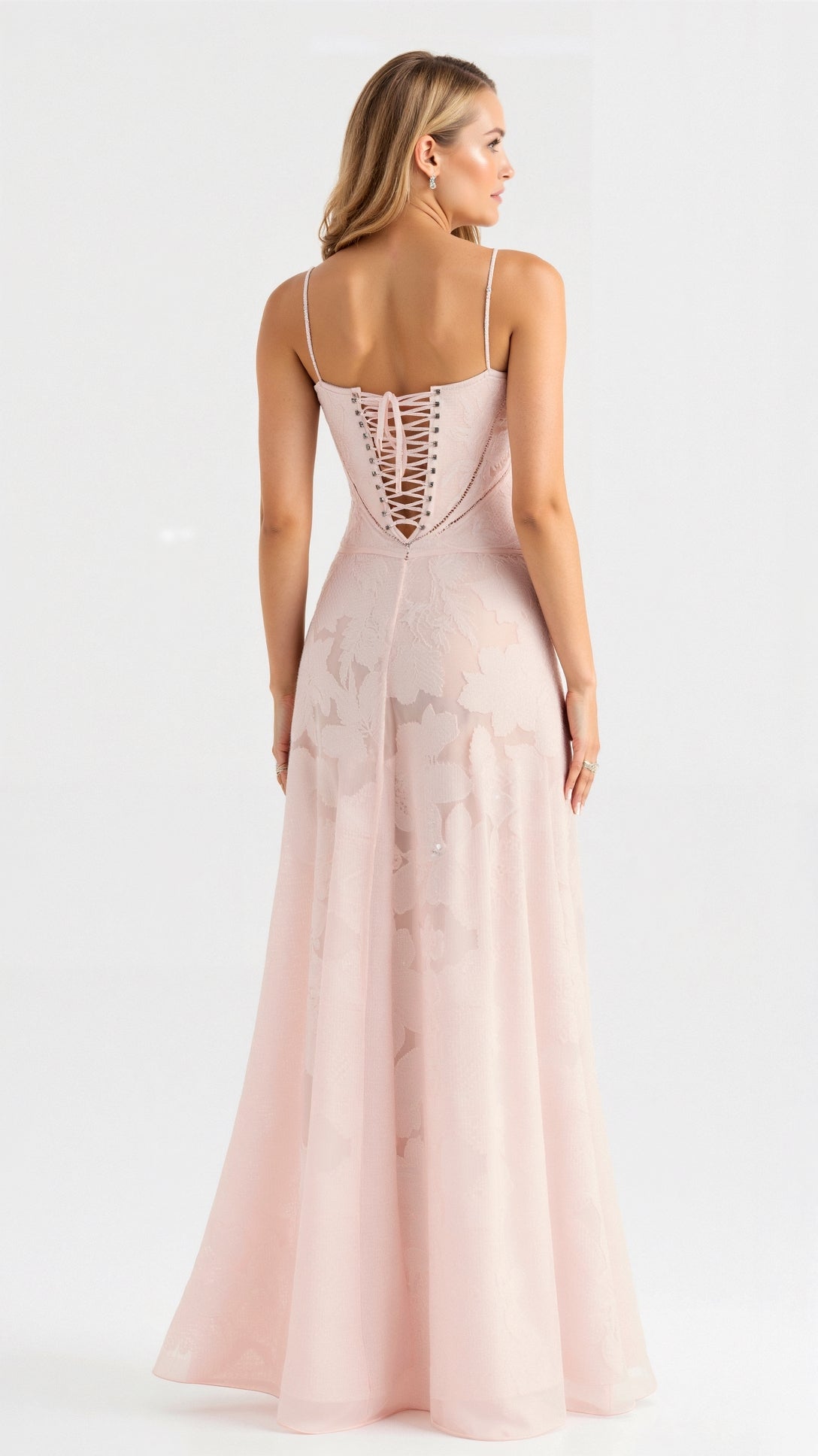 Bustier White Maxi Dress