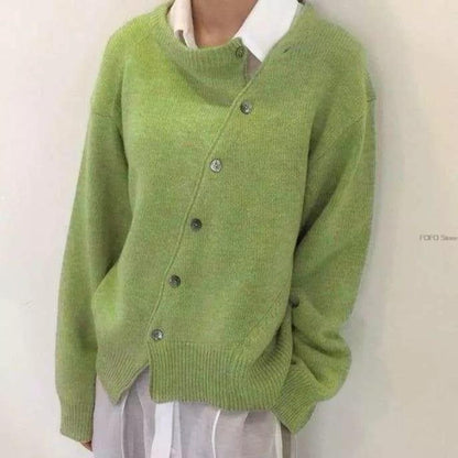 Button Detail Knit Sweater