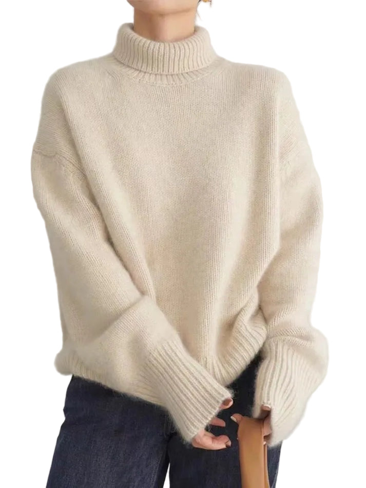 Cashmere Turtleneck Slim Fit Sweater