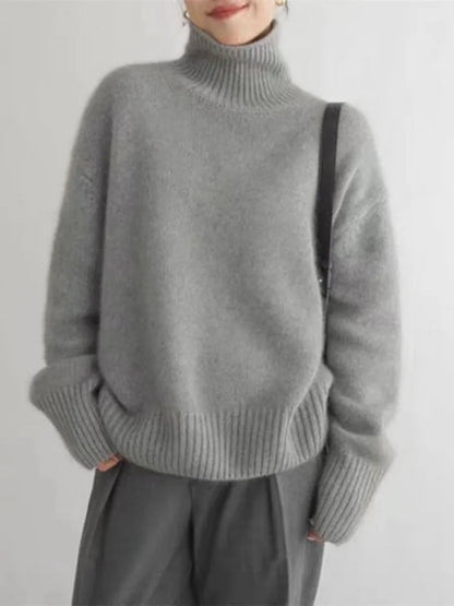 Cashmere Turtleneck Slim Fit Sweater