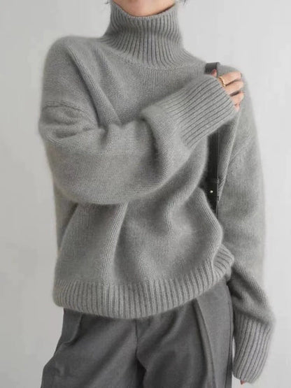 Cashmere Turtleneck Slim Fit Sweater