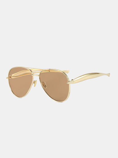 Classic Alloy Aviator Mens Sunglasses