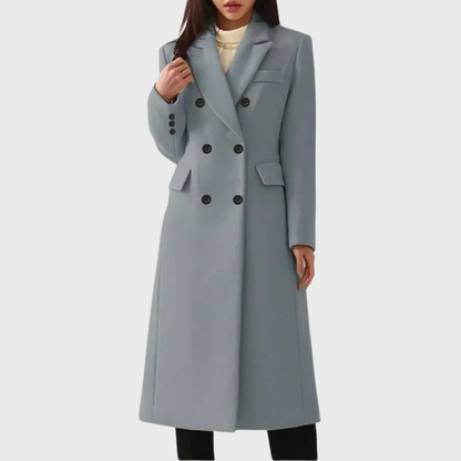 Classic Tailored Wool Overcoat