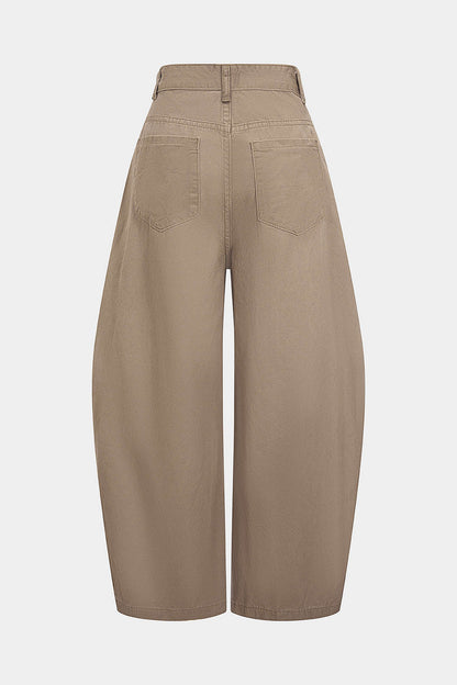 Cotton Blend Letter Print Mens Jeans