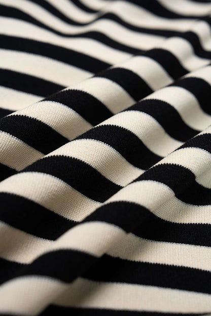 Cotton Blend One Shoulder Blouse