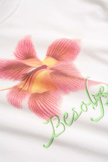 Cotton Floral Print Women's T Shirt