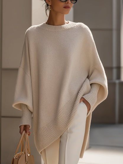 Cozy Knit Crew Neck Sweater