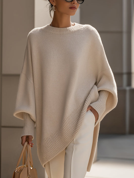 Cozy Knit Crew Neck Sweater