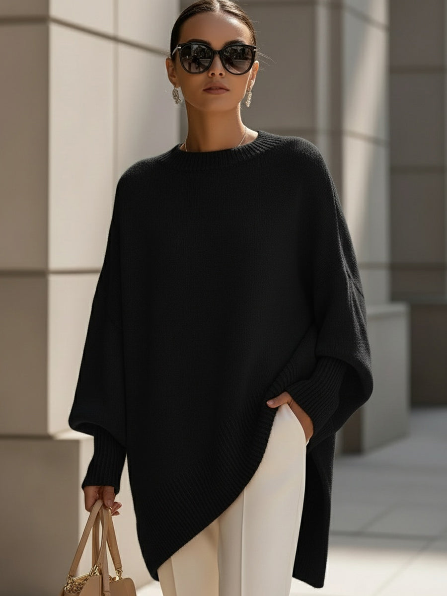 Cozy Knit Crew Neck Sweater