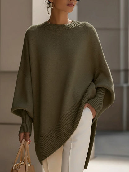 Cozy Knit Crew Neck Sweater