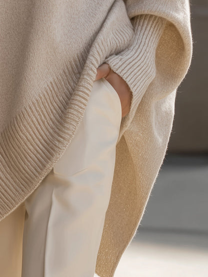 Cozy Knit Crew Neck Sweater