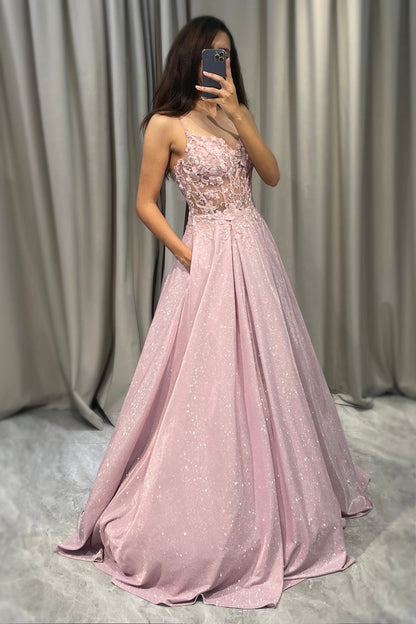 Embellished V-Neck Maxi Dress