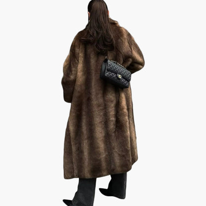 Faux Fur Full-Length Winter Coat