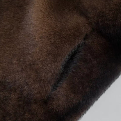 Faux Fur Full-Length Winter Coat