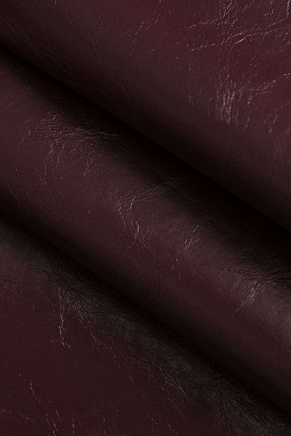 Faux Leather Midi Skirt