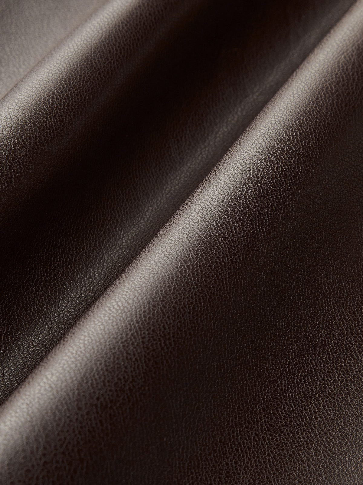 Faux Leather Sleeveless Midi Dress