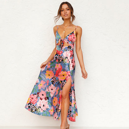 Classic Floral Maxi Dress