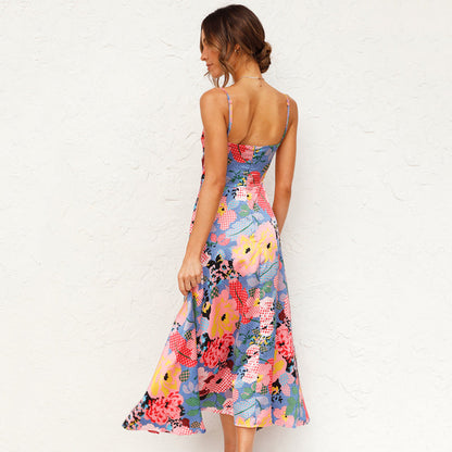 Classic Floral Maxi Dress