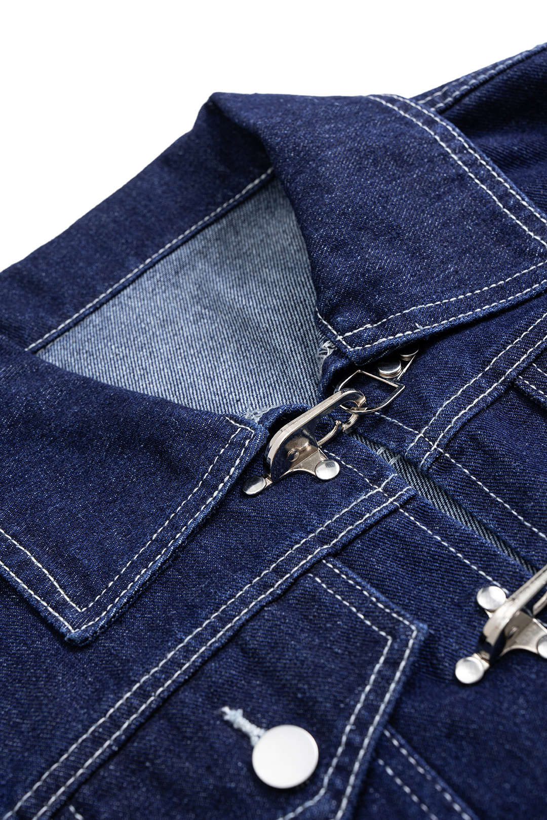 Frayed Hem Denim Jacket
