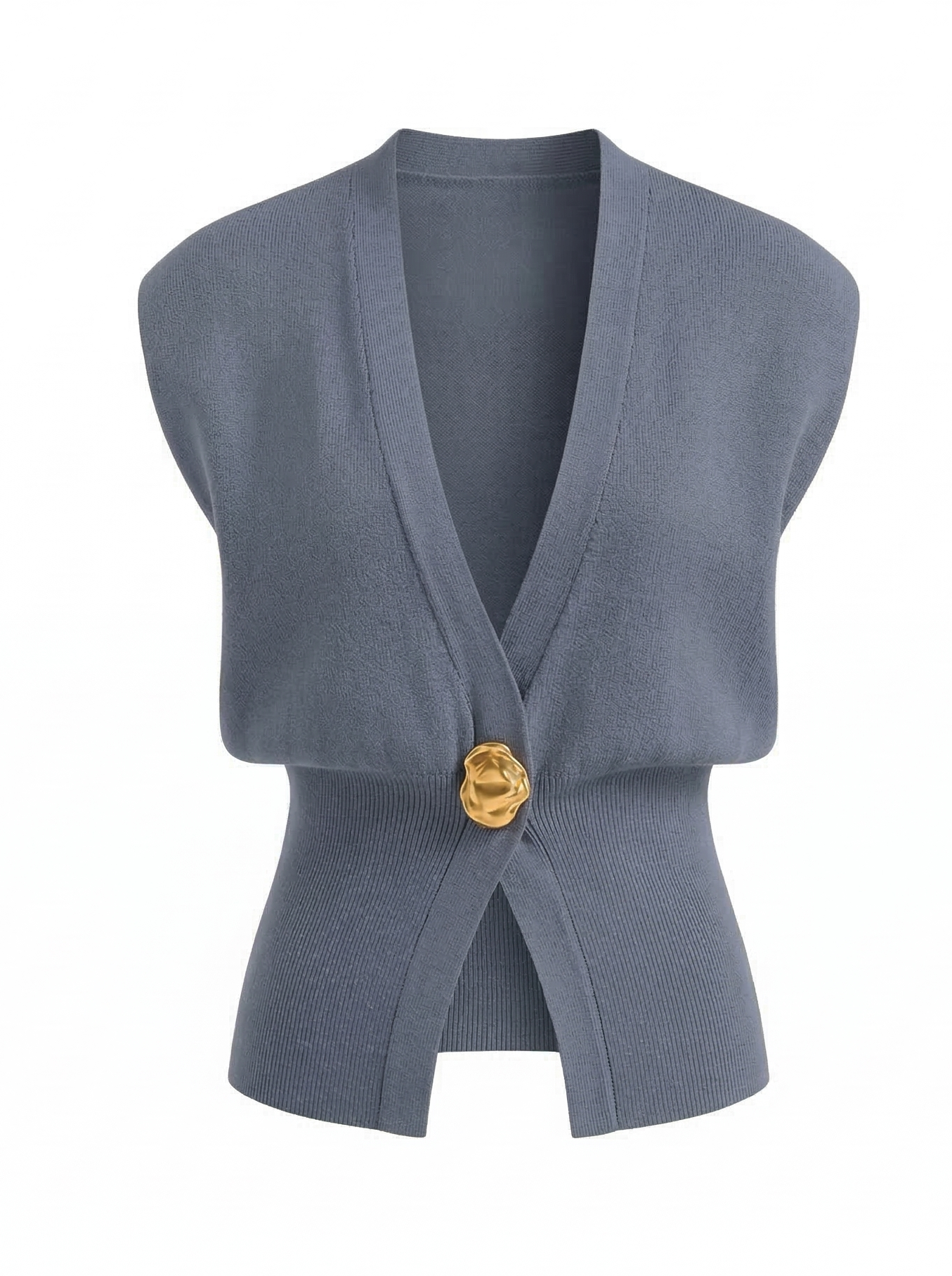 Knit V-Neck Women's Vest