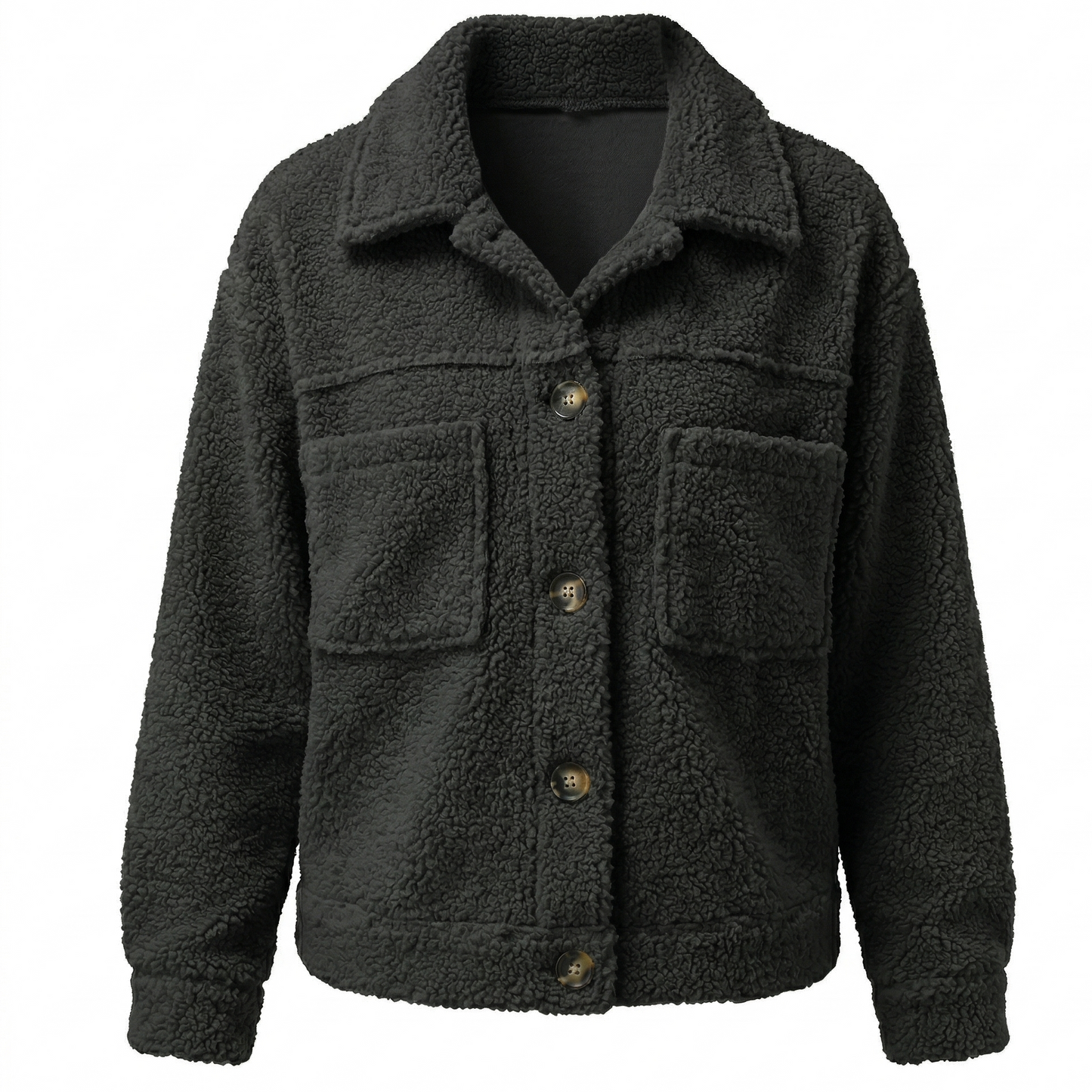 Soft Lined Classic Collar Jacket