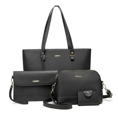 Genuine Leather Multi-Bag Handbag Set