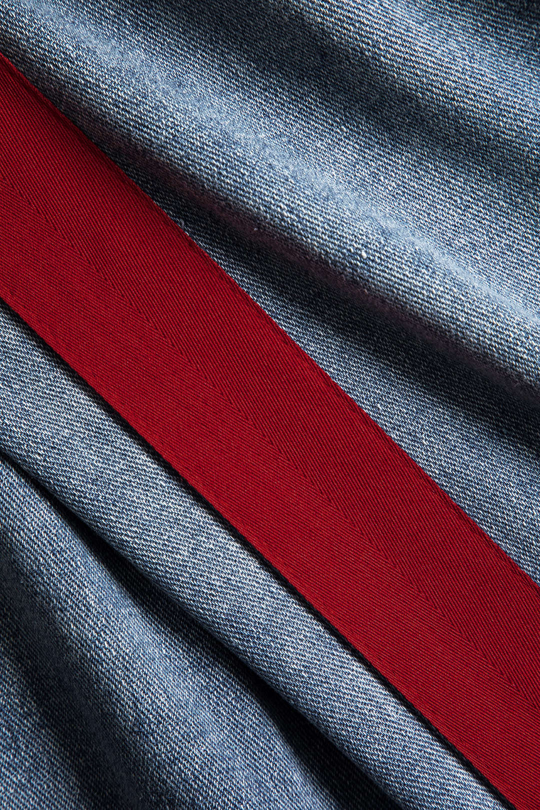 High-Waisted Bow Detail Denim Jeans