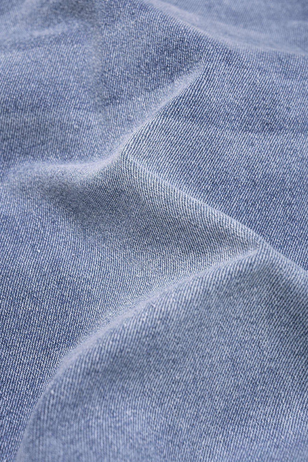 High Waist Frayed Denim Skirt