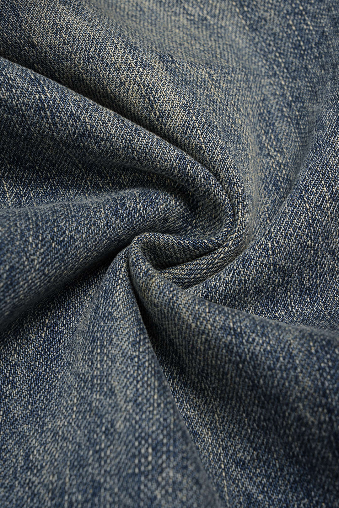 High Waisted Metallic Detail Denim Jeans