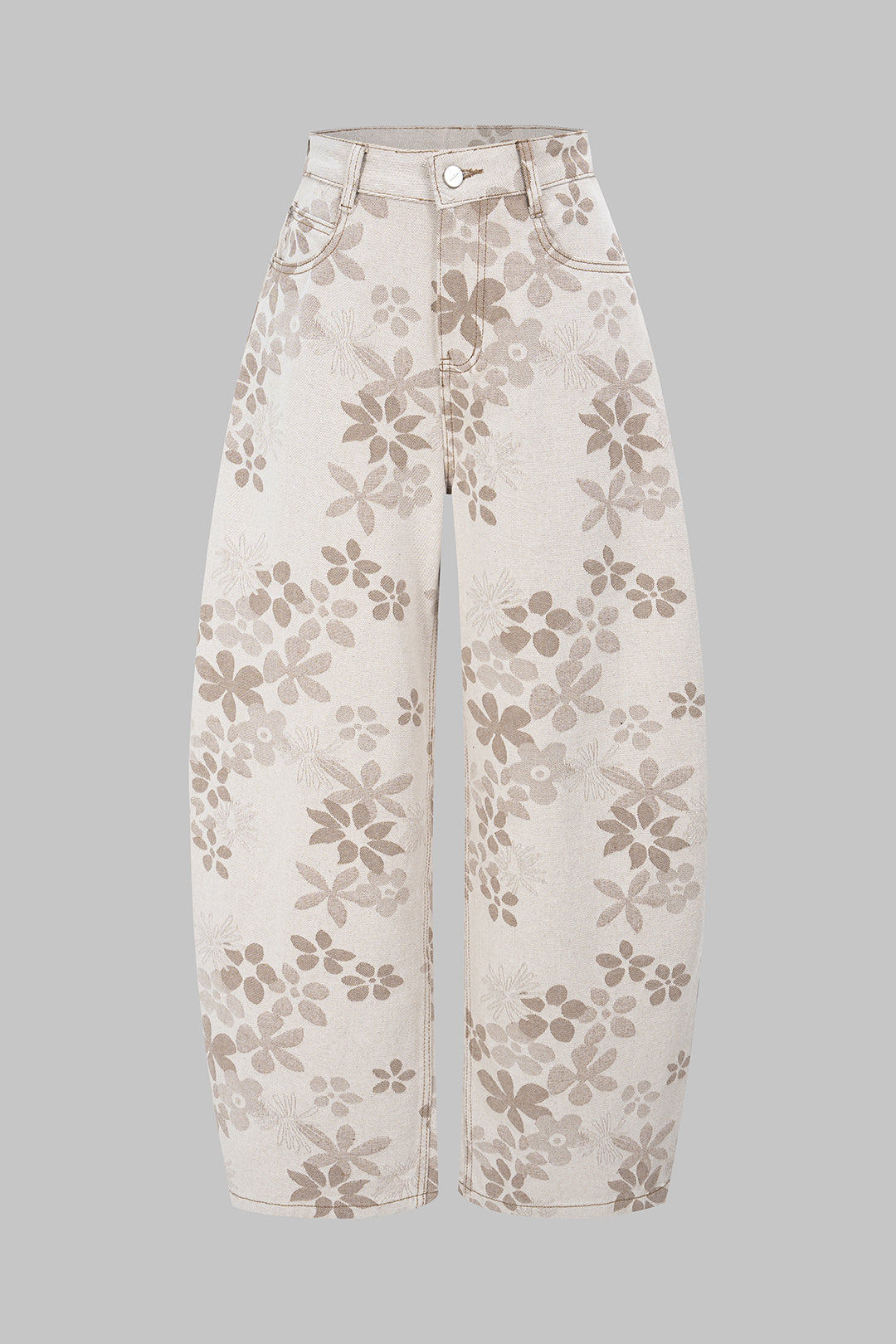 High Waisted Slim Fit Denim Jeans