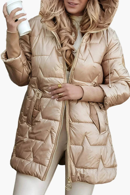 Hooded Soft Puffer Coat