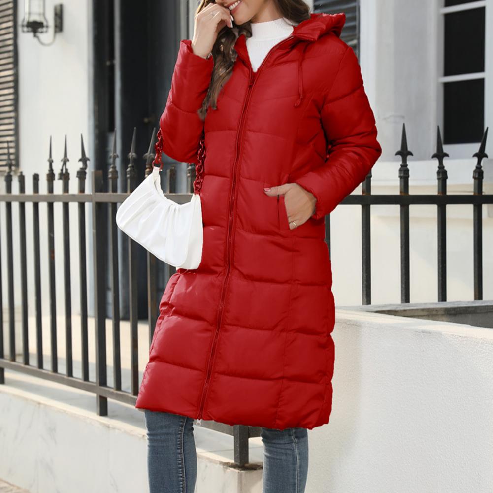 Hooded Long Puffer Coat