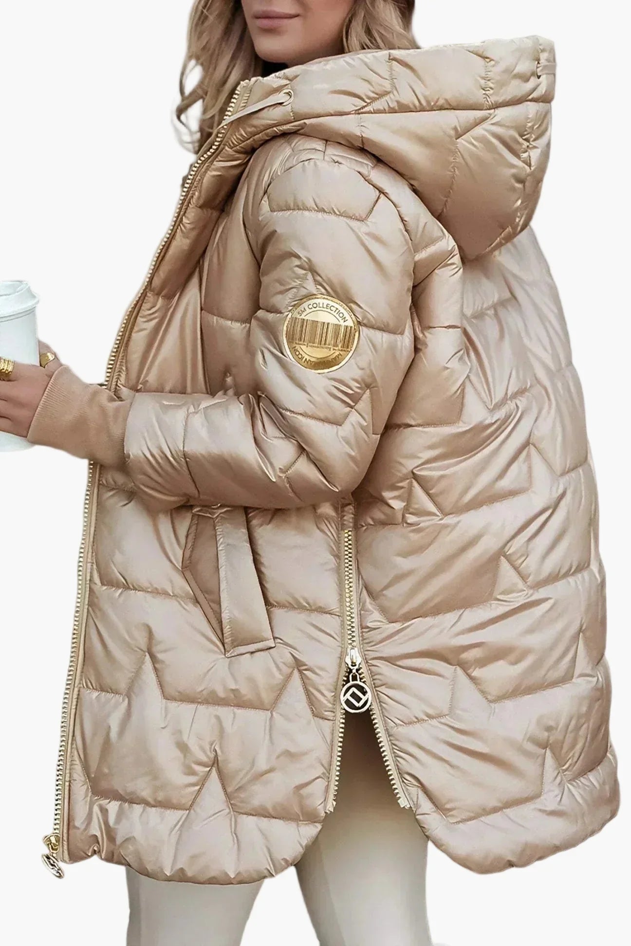 Hooded Soft Puffer Coat