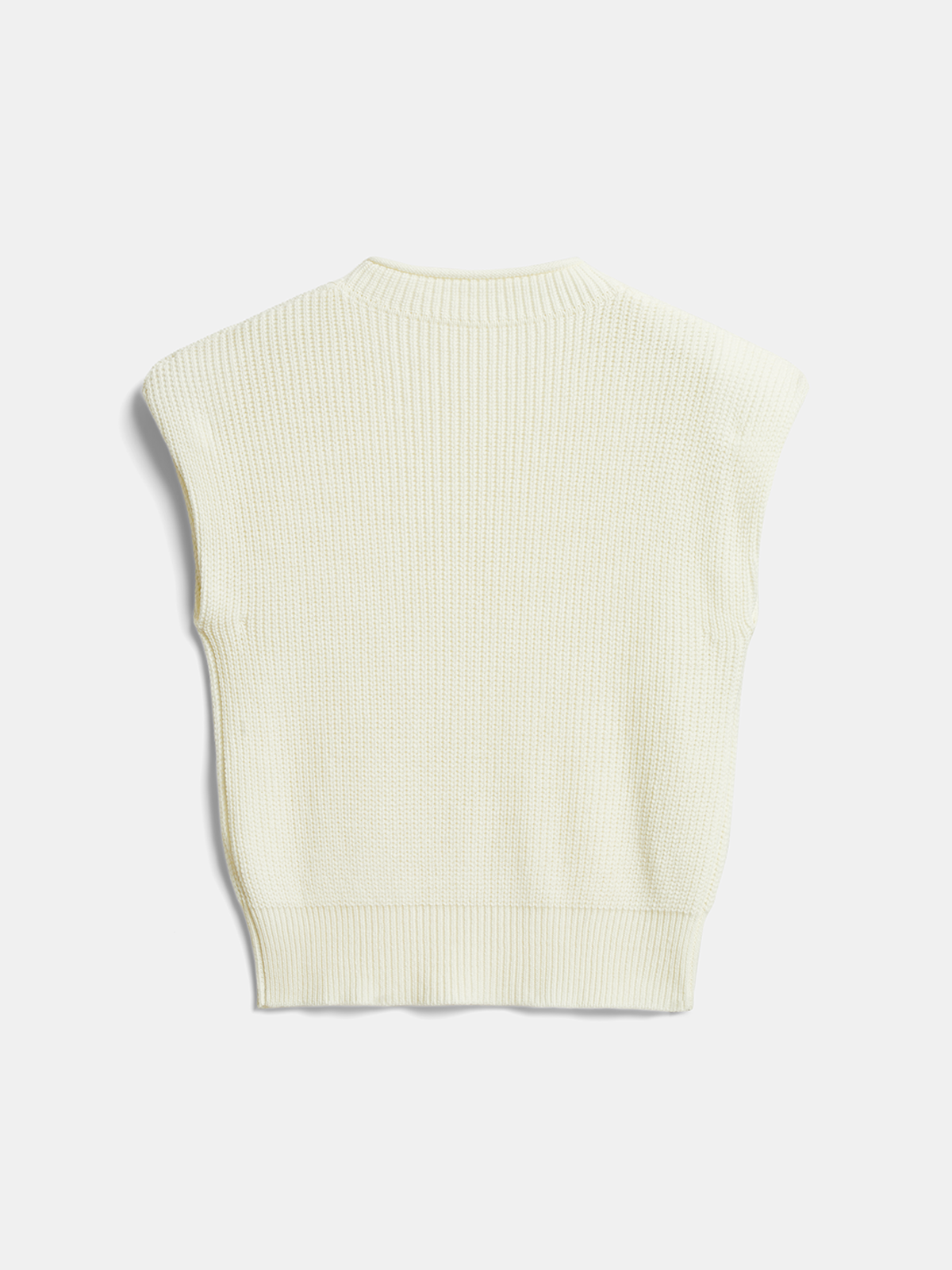 Knit Cap Sleeve Sweater Vest