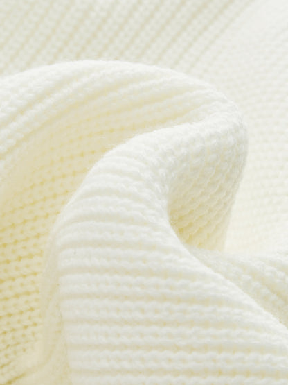 Knit Cap Sleeve Sweater Vest