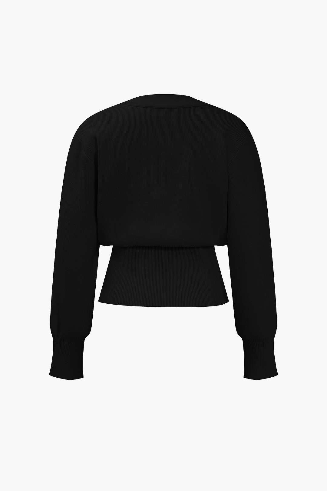 Knitted V-Neck Medium Weight Cardigan