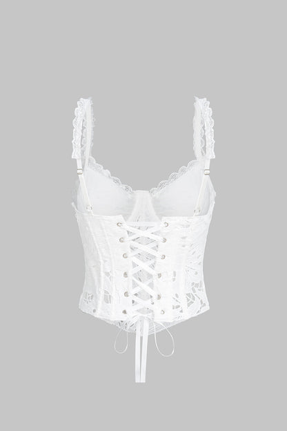 Lace V-Neck Cami Top